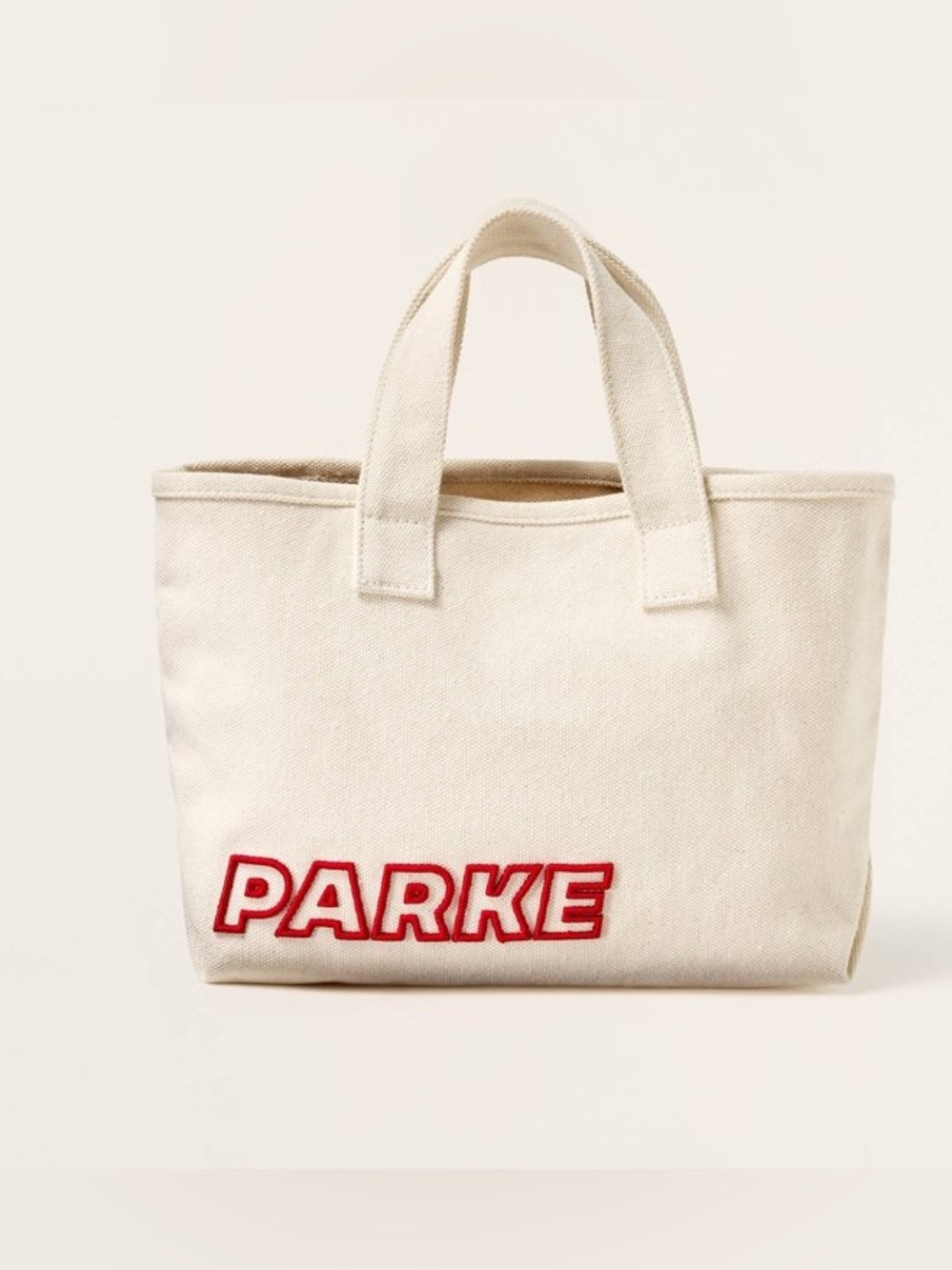 Parke X Target Mini Canvas Tote Bag-Natural BNWT